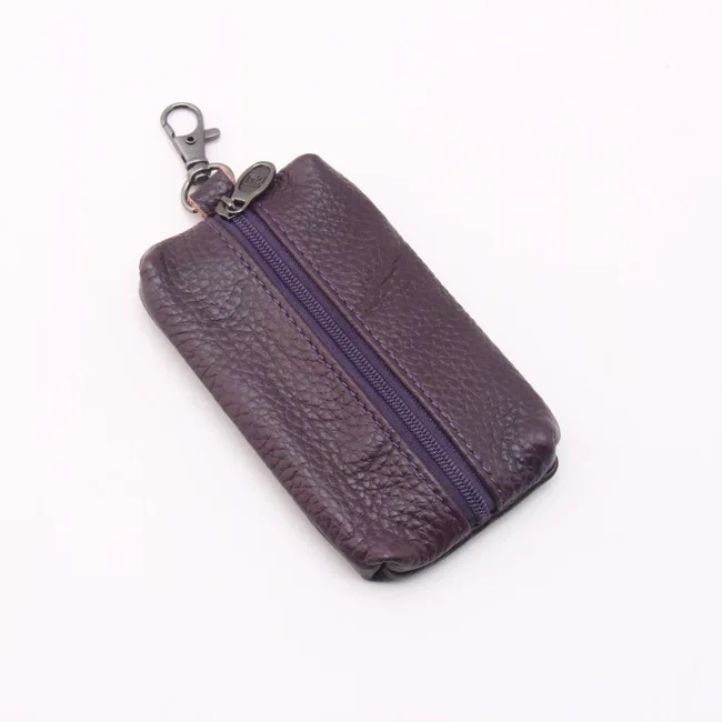 Премиум Мягкая натуральная кожа ключница, ключница, Автомобильный ключ, пряжка для бумажника, карты, монета, кошелек, многофункциональная сумка для ключей