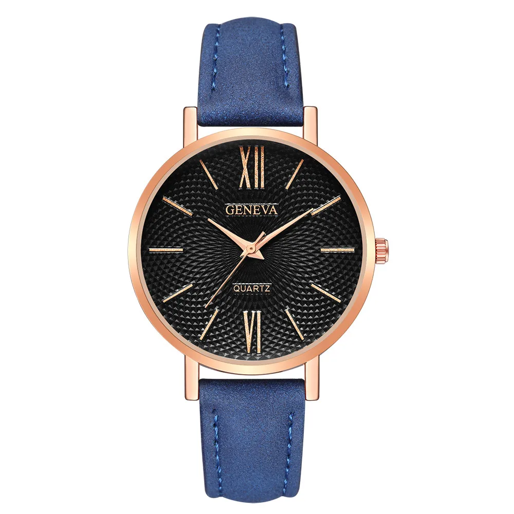 Geneva Fashion Leather Military Casual Analog Quartz Wrist Watch Business Watches Geneva Fashion Leather Military Casual Analog Quartz Wrist Watch Business Watches