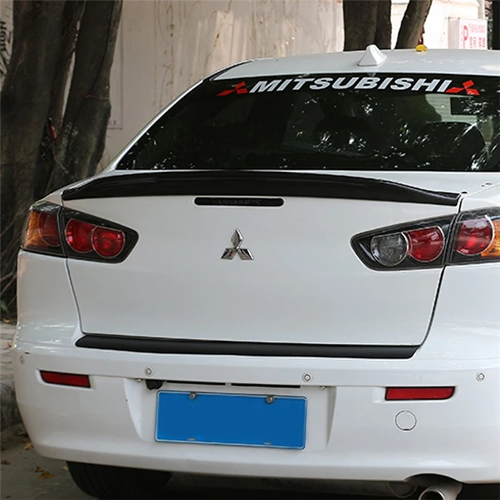 Для Mitsubishi LANCER Спойлер ABS Материал заднее крыло праймер цвет задний спойлер для 2009 2010 2011-12-13-14 Lancer спойлер