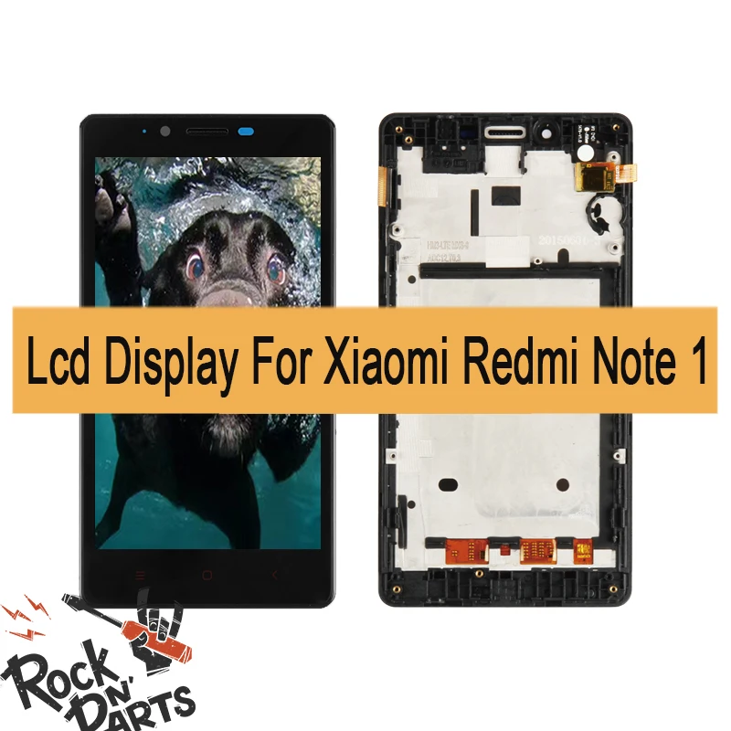 

5.5 Inch For XiaoMi RedMi Note 1 LCD Display Touch Screen Assembly Replacement 1280x720