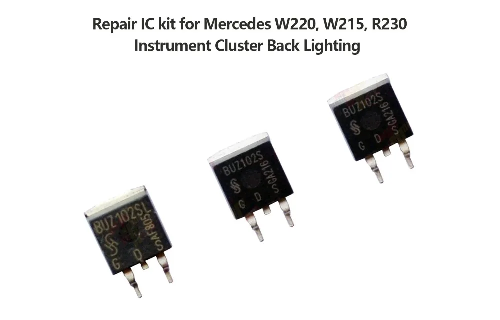 Ремонтный IC комплект для Mercedes W220, W215, R230 приборного кластера заднего освещения