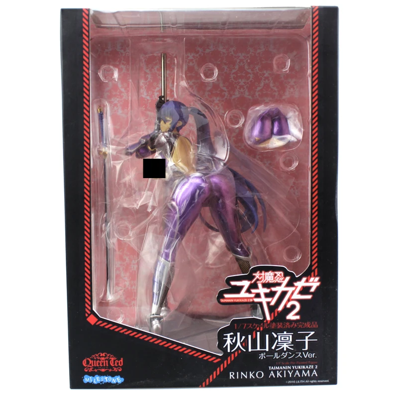 10 &quotАниме королева Ted Taimanin Yukikaze 2 Asagi RINKO AKIYAMA Pole Dance в коробке 25 см милая фигурка