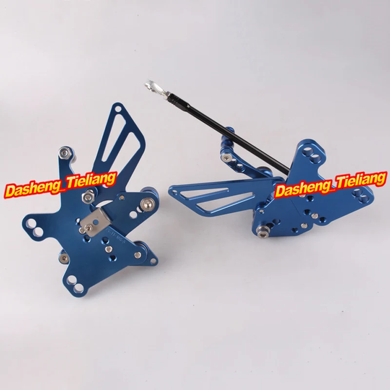 Motorcycle Adjustable Foot Pegs Rear Set Foot Rests Replacement Parts For Kawasaki Ninja ZX10R 2011-2012 High Quality