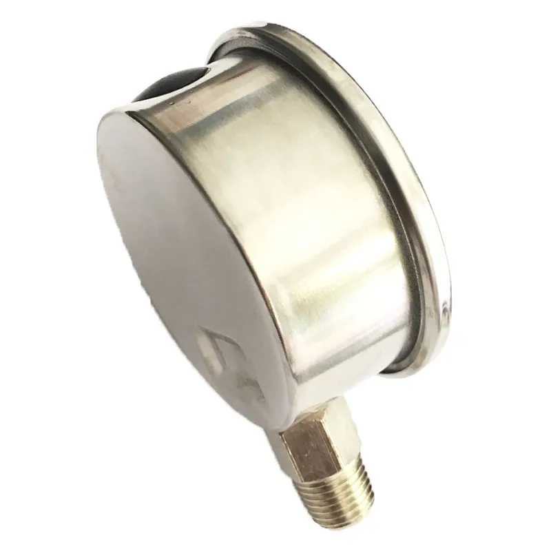 SP 0 160Psi 11Bar 60 мм 1/4 нить радиальный манометр из нержавеющей стали с жидкостью масло