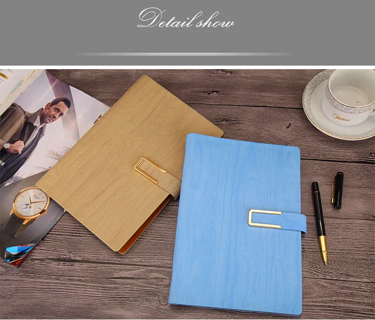A5 Loose-leaf Notebook Imitation Leather PU Business Stationery Notebook Conference Record Book (17)