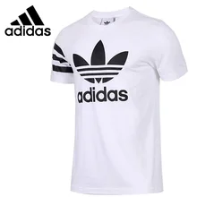 Новое поступление Adidas Originals Для мужчин футболки с коротким рукавом спортивная