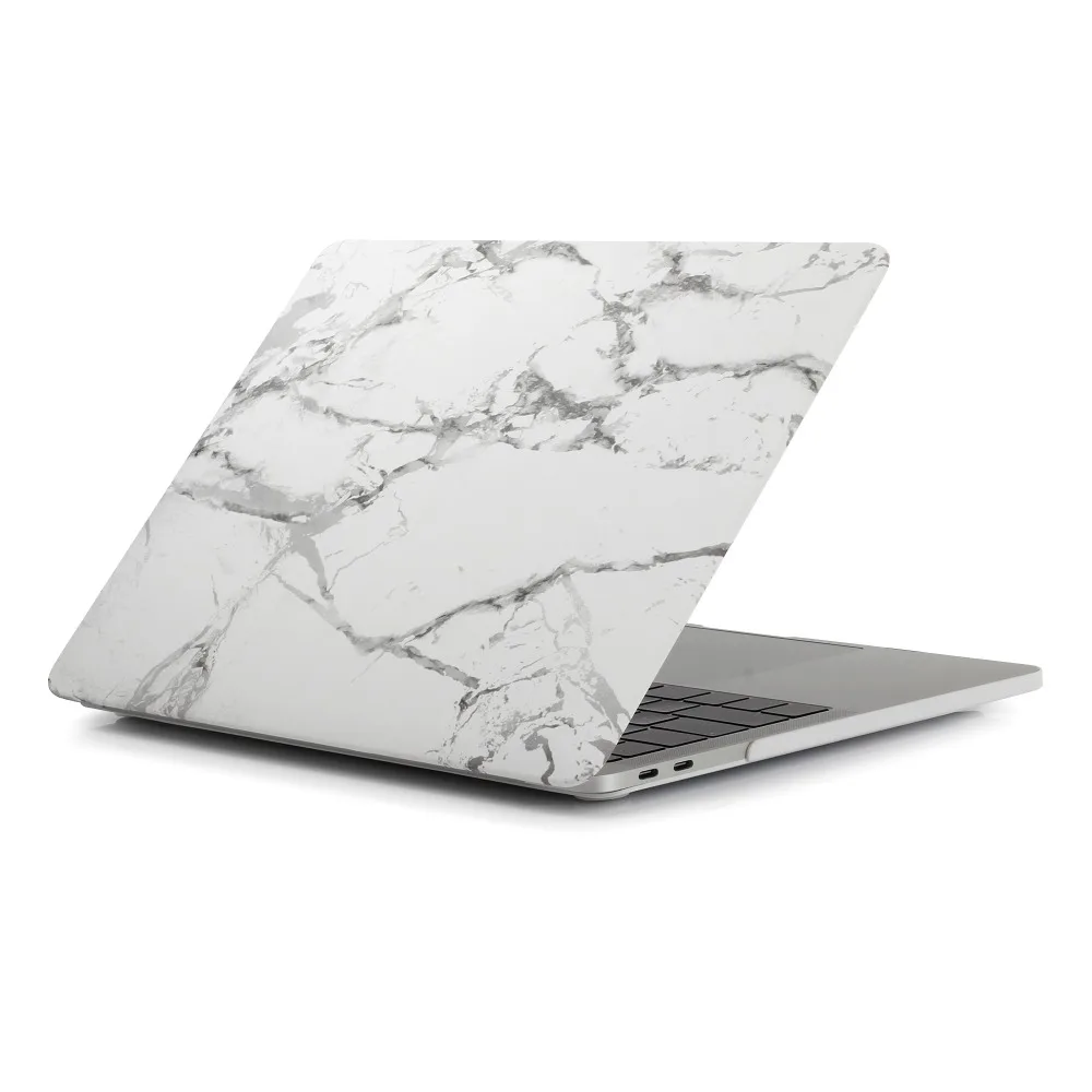 Marble Texture Laptop Case For Apple Macbook Air Pro Retina 11 12 13 15 inch Hard Cover for New Macbook Air 13 Pro 13 Case 2018