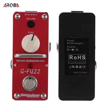 

AROMA AGF-3 G-FUZZ Vintage Germanium Fuzz Guitarra Effect Pedal Mini Analogue Guitar Effect Pedal with True Bypass