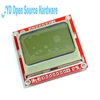 Haute qualité 84X48 84x84 LCD Module rouge rétro-éclairage adaptateur PCB pour Nokia 5110 pour ► Photo 2/4