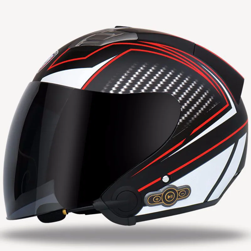 

Motorcycle Bluetooth Helmet Motocicleta Kask BT Casco Moto Helmet Casque Motor Capacete Integrated Wireless Bluetooth Helmet