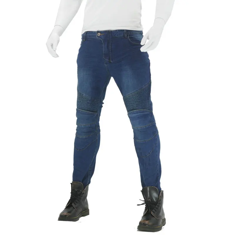 Горячая комин мотоциклетные брюки мужские мото джинсы Защитное снаряжение для езды на мотоцикле брюки для мотокросса
