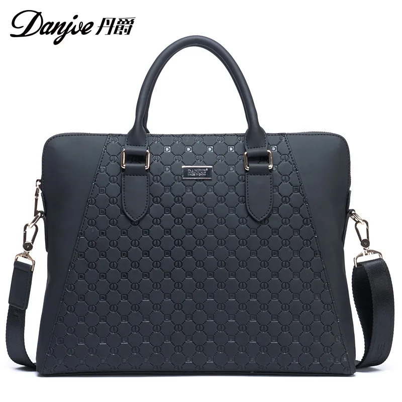 

DANJUE Genuine Leather Men Shoulder Bag Handbag Male Brand High Quality Business Messenger Bag Leisure Vertical Crossbody Bag