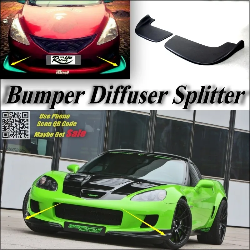 Chevrolet Corvette Front Deflector Flap Fin Chin Spoiler Deflector