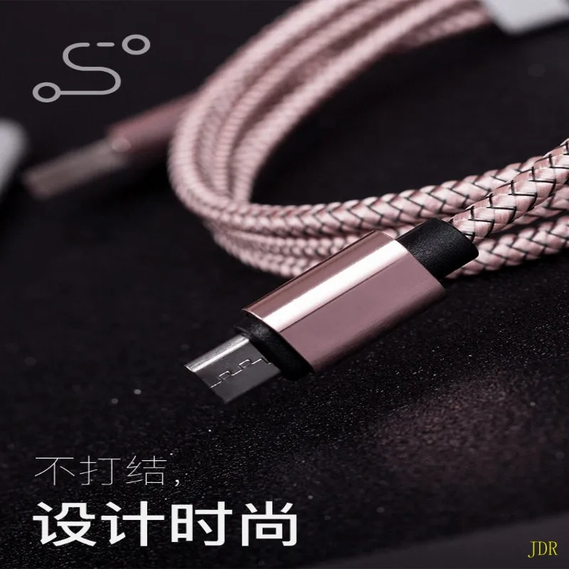 

50pcs 1 /2/3meter general data line is applicable to applefor xiaomi and huawei mobile phone charging line 2.4a power line