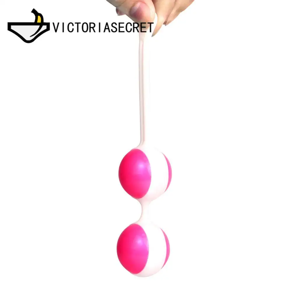 Safe Silicone Vaginal Tighten Ball egg Ben Wa Kegel Ball Ben love Balls Vaginal Adult Sex Toy Erotic Products for Women Wa Vibrators For Couples Egg Plug Long Dildo Anal Sexshop Women Adults Sextoy