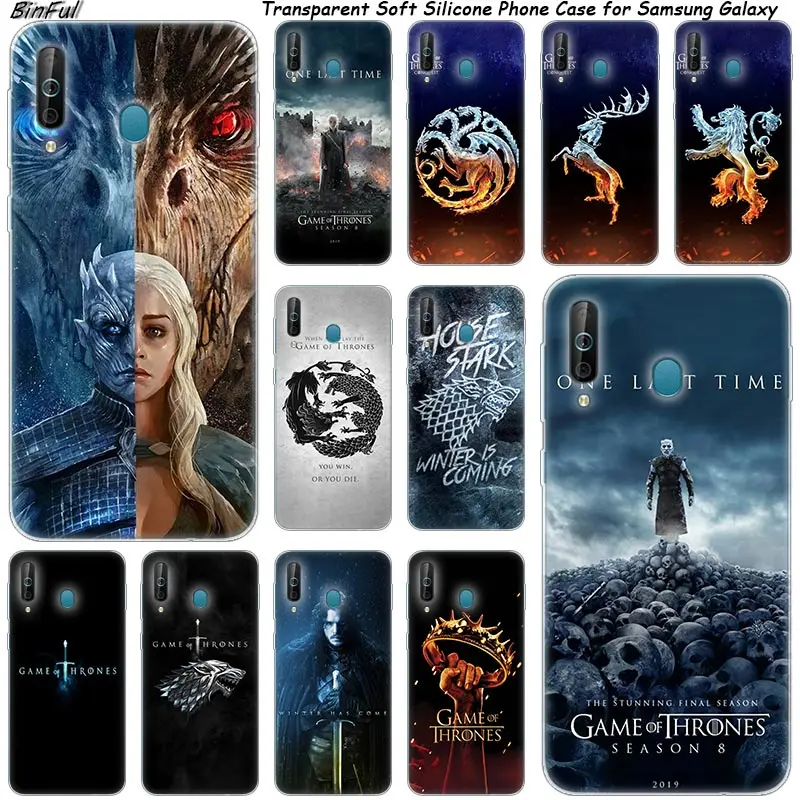 

Hot Game Of Throne Poster Silicone Phone Case For Samsung Galaxy A80 A70 A60 A50 A40 A40S A30 A20E A2CORE M40 Note 10 Plus 9 8 5
