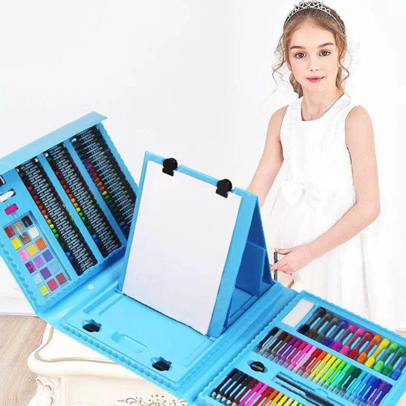 168pcs Painting Drawing Art Artist Set Kit For Kids Children Boys Girls  Student Beginers Christmas Holiday Birthday Gift - Art Sets - AliExpress