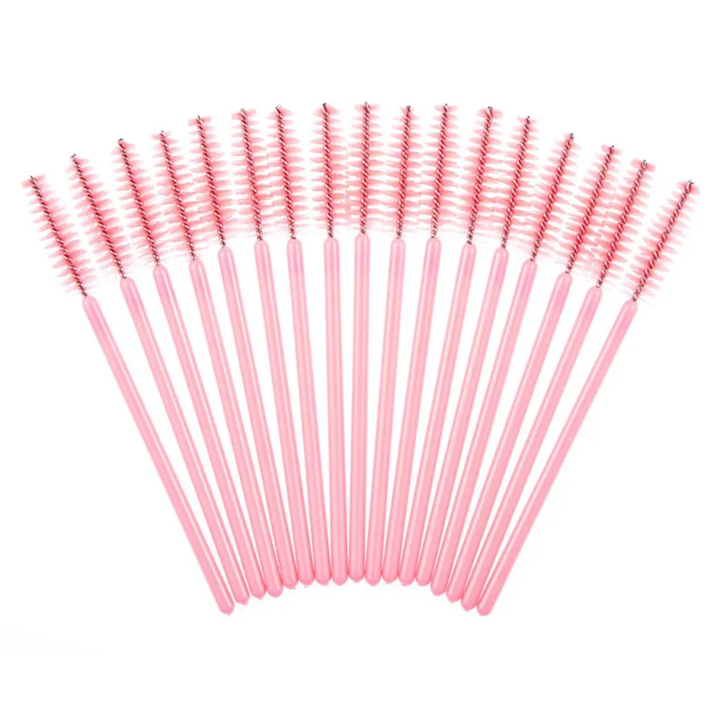 

50Pcs/lot Eyelash Brushes Makeup Brushes Disposable Mascara Wands Applicator Eye Lashes Cosmetic Brush Makeup Tools