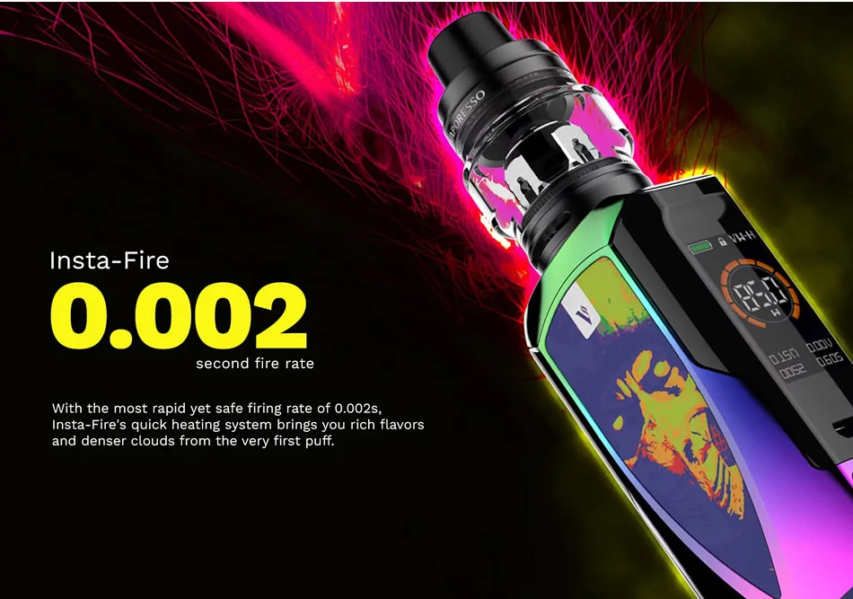 Оригинальный марки vaporesso Tarot Baby Kit электронная сигарета с 2500 мАч Mod 2 мл или 4,5 NRG SE Танк 0,002 s стрельба скорость
