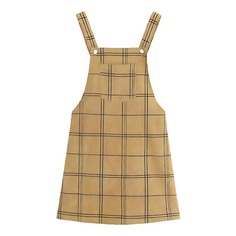 New Fashion Women Summer Plaid Mini Dress Sweet Brief Square Collar Casual 2019  Dress Elegant Lady Casual Vestidos #4R09   (4)