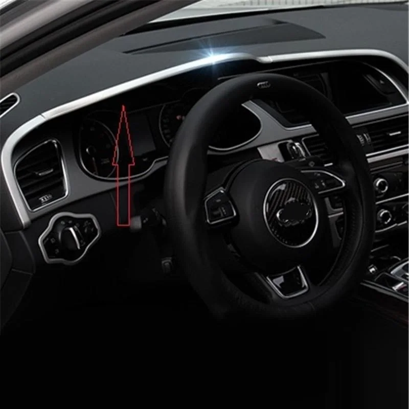 

Automovil Modified Auto Seat Gear Button Interior Fashion Covers Trim Sticker Strip 09 10 11 12 13 14 15 16 17 18 FOR Audi A4L