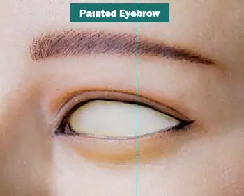 Haene) Силиконовая полная голова с туловищем женское лицо кигуруми косплей DMS маска для кроссдресса с D чашкой для груди кукла трансвестит - Цвет: Painted eyebrow