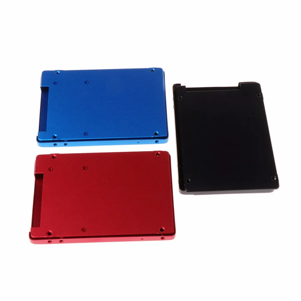 For 631 SSD Solid State Hard Disk Shell Aluminum Metal Cover Case Computer Host Parts Black/Blue/Red C26 For 631 SSD Solid State Hard Disk Shell Aluminum Metal Cover Case Computer Host Parts Black/Blue/Red C26