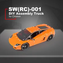 SW(RC)-001 571 шт 518 шт 560 шт 1/16 шт пульт дистанционного управления из нержавеющей стали DIY сборка RC автомобиль Building строительные блоки модель для детей