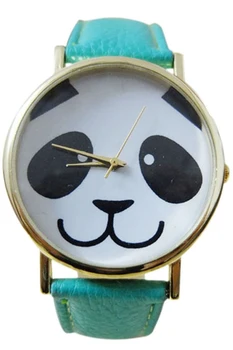 

Women's Panda Pattern Wrist Watch Mint Green