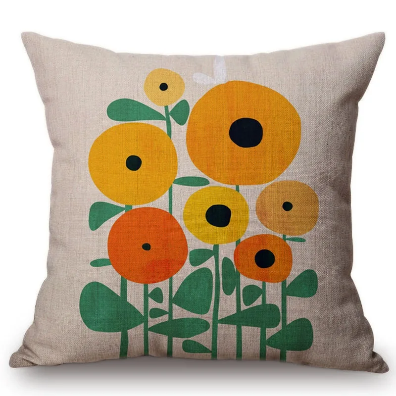 الملونة زهرة الفن الطلاء نمط وسادة غطاء الهندسية مصنع مكتب ديكور المنزل صوفا كرسي الأطفال غرفة رمي سادة القضية الملونة زهرة الفن الطلاء نمط وسادة غطاء الهندسية مصنع مكتب ديكور المنزل صوفا كرسي الأطفال غرفة رمي سادة القضية