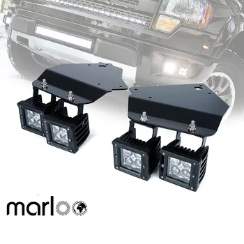 

Fit For FORD F150 SVT Raptor 4x 3" 4D 20W LED Fog Light For Ford F150 Raptor Hold Bracket 2010-2014