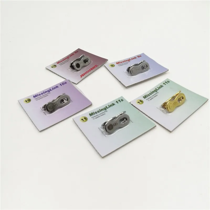 Clearance Bike Chain Links 6/7/8/9/10/11 Speed Universal Chain Quick Links Silver/Gold Mountain Bike Road Bicycle Chain Accessories 2