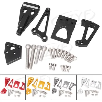 

CNC Motorbikes Steering Damper Stabilizer Bracket Mounting Holder Set For Kawasaki ER6N 2009 2010 2011 Anodized