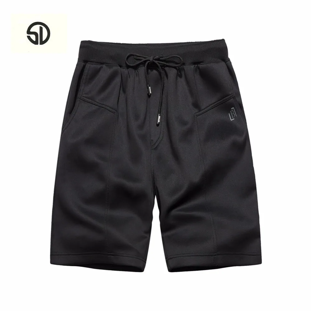 

Europe Size Summer New Men's Shorts Fashionable Casual Bermuda Gyms Fitness Board Shorts Pure Cotton Straight Loose Beach Shorts