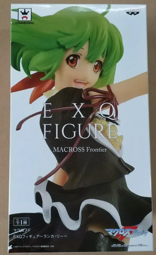 Японское аниме MACROSS Frontier оригинальная Коллекционная Фигурка Banpresto EXQ Ранка