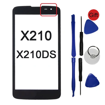 

K7 Front Panel Touchscreen For LG K7 X210 X210DS LS675 Tribute 5 Touch Screen Sensor LCD Display Glass Cover Lens TP Replacement