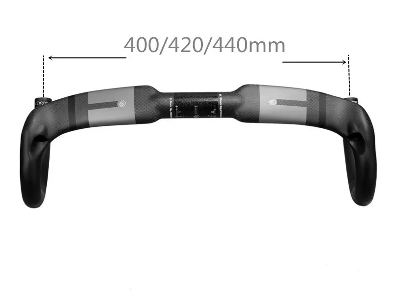 ORIGINAL Road Bike Handlebar Carbon fiber Cycling Bent Bar Handlebars