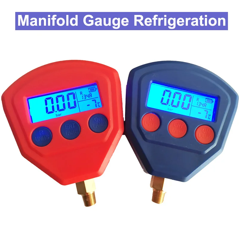 SP Manifold Gauge Refrigeration Air Conditioning Tool Set R22 R410