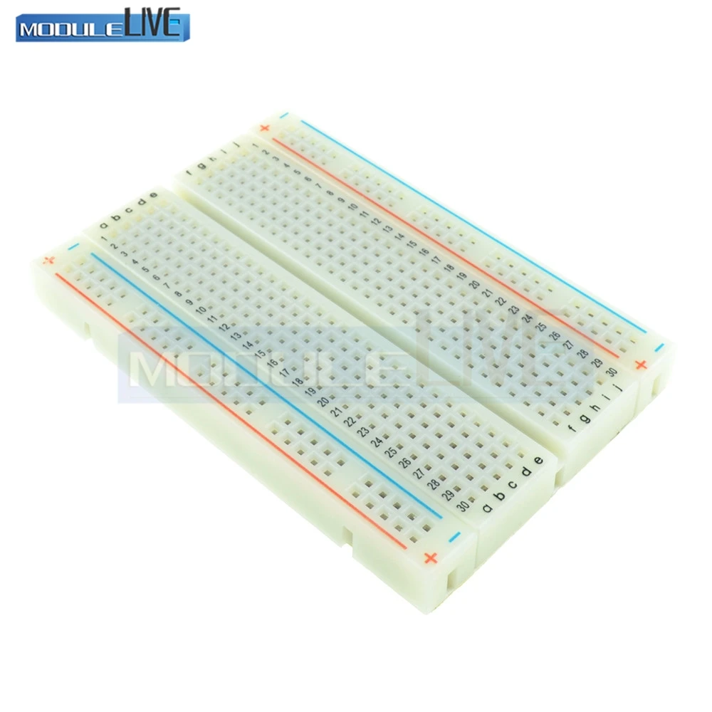

400 Tie Points Solderless PCB Breadboard Mini Universal Test Protoboard DIY Bread Board for Bus Test Circuit Board