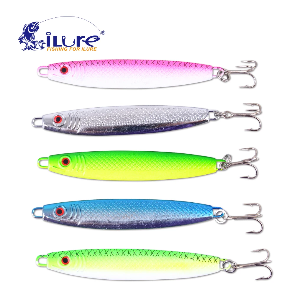Metal Lure Fishing Bait 40g 95mm Lead fish Metal Jig Fishing Lure