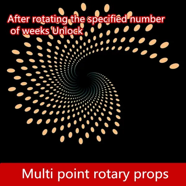 

real life games escape room props Multipoint rotation organ props Unlock when rotating specific number of weeks