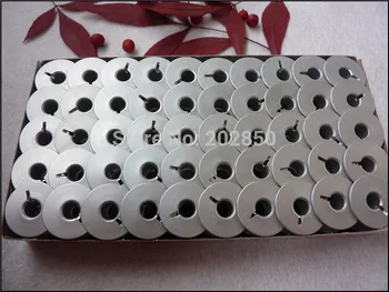 

Industrial Embroidery Sewing Machine Aluminum Bobbins,Grooved bobbins,With Height 20.8mm&OD8.8mm, 100Pcs/Lot,For Juki,Brother...