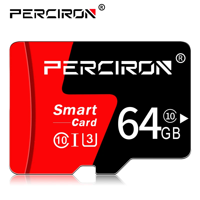 Карта памяти PERCIRON top micro sd 64 Гб TF/sd-карта s 32 ГБ 16 ГБ 8 ГБ высокоскоростная карта Micro sd для смартфона/планшета/ПК