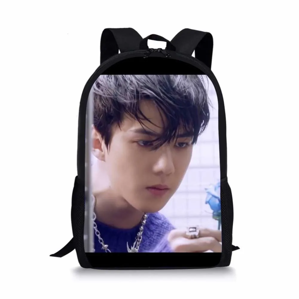 EXO LOVE SHOT members personal backpack comeback Pencil bag Children
