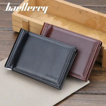 

2019 New Leather Wallet Men New Brand Purses for Men Black Brown Bifold Wallet Zipper Coin Purse Wallets Cartera Hombre