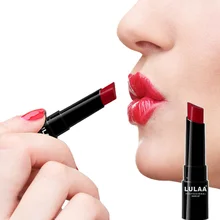 Еда Класс здоровый увлажняющий гладкой шелковистой 10 цветов длительный невесомые нежный бархат помады