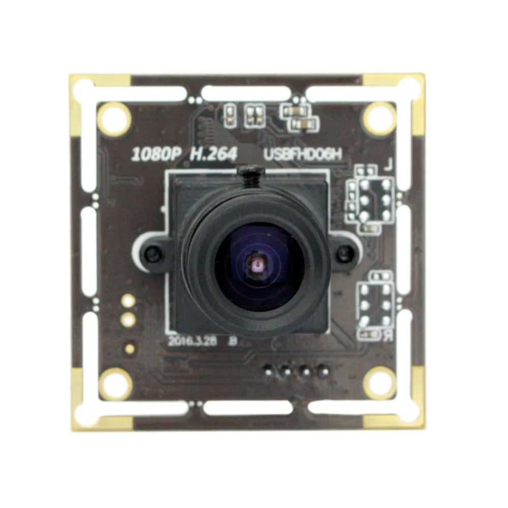 2MP Sony IMX322 Android Linux Windows H.264 30fps веб камера HD 1080P плата с аудио микрофоном для