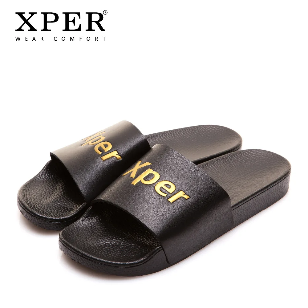 XPER Brand 2018 New Men Slippers Shoes Summer Men Shoes Fashion Comfortable Walking Shoes Big 