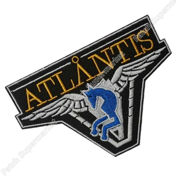 

4" Stargate SG-1 Atlantis Team Movie TV Uniform Embroidered IRON ON/ SEW ON Cool Patch Military Badge Free shipping