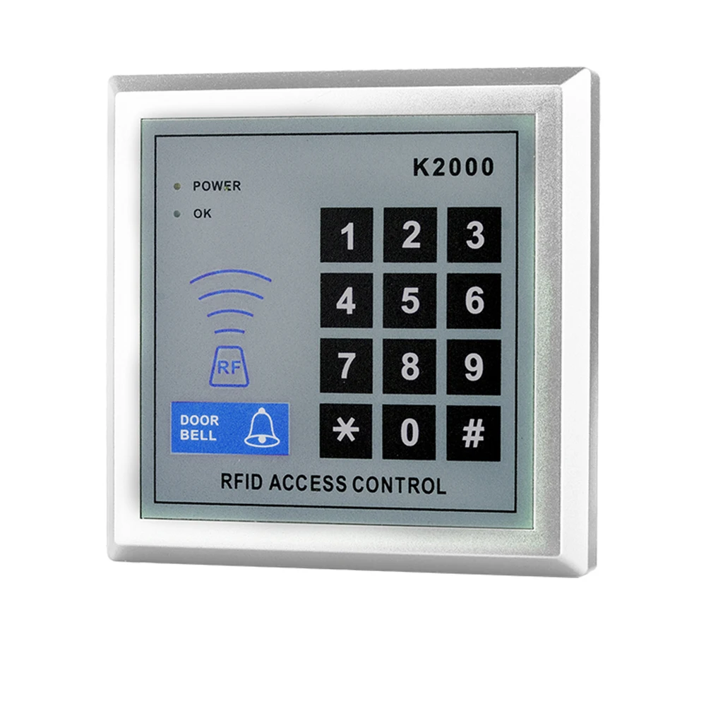 RFID Контроль доступа K2000 Клавиатура Rfid брелок считыватель для системы дверного